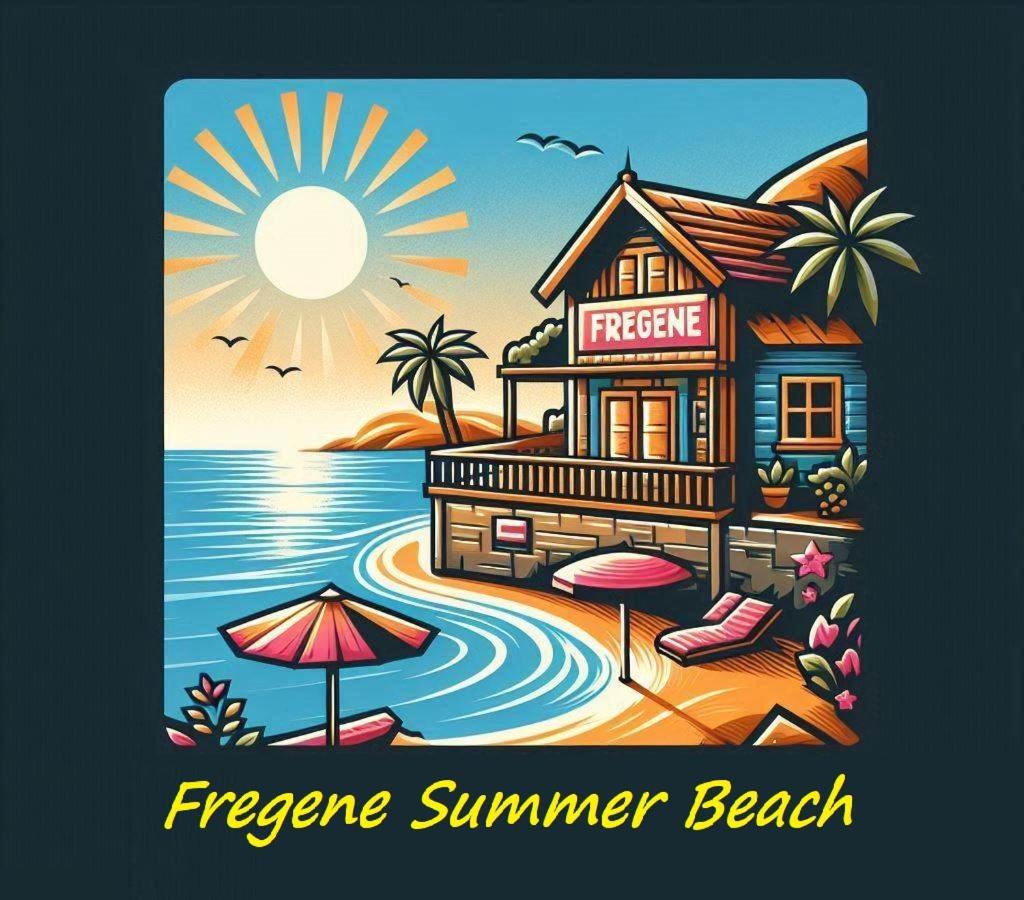 Fregene Summer Beach Фрегене Экстерьер фото